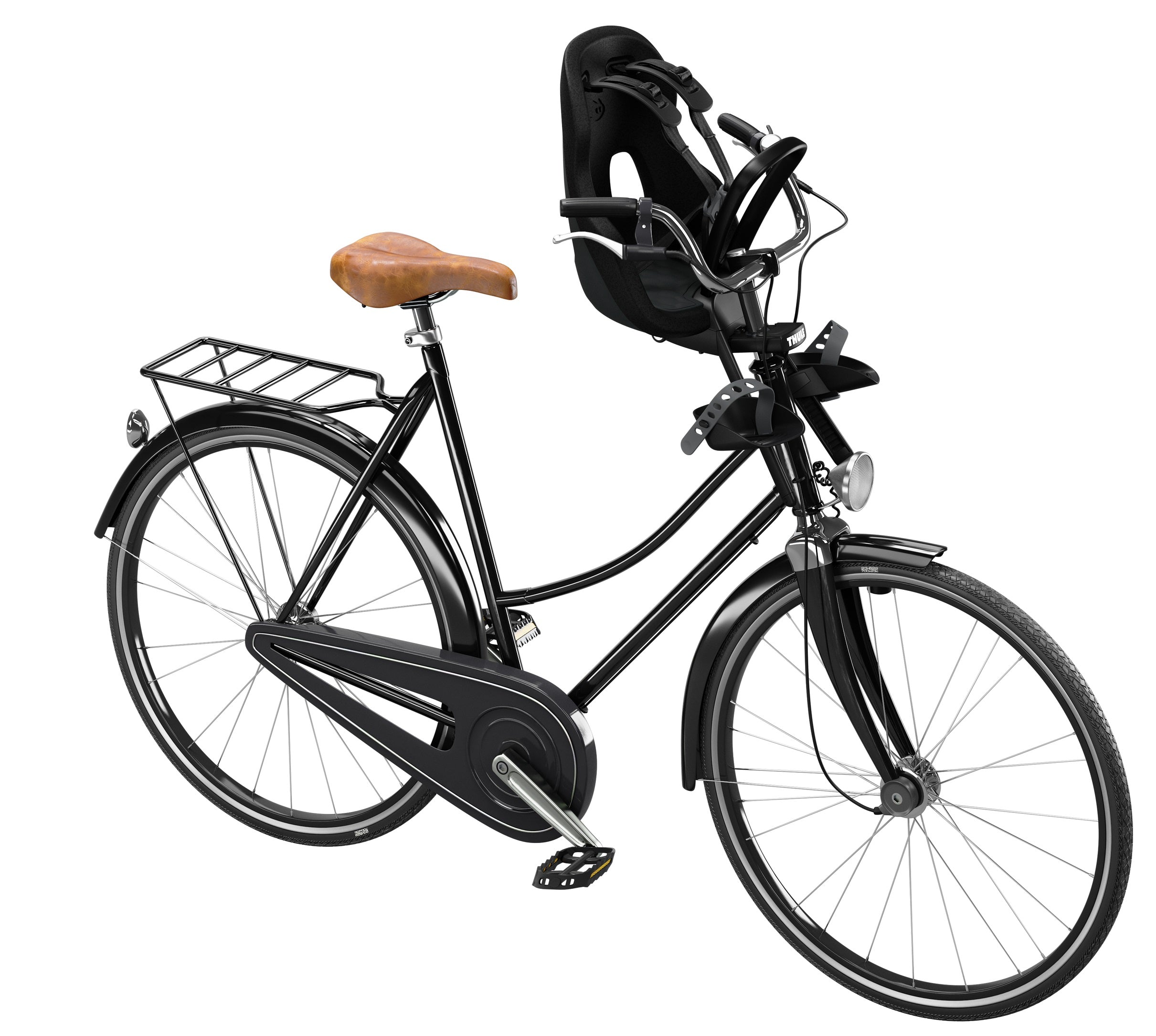 Kinderzitje voor Thule Yepp Nexxt 2 Mini - zwart