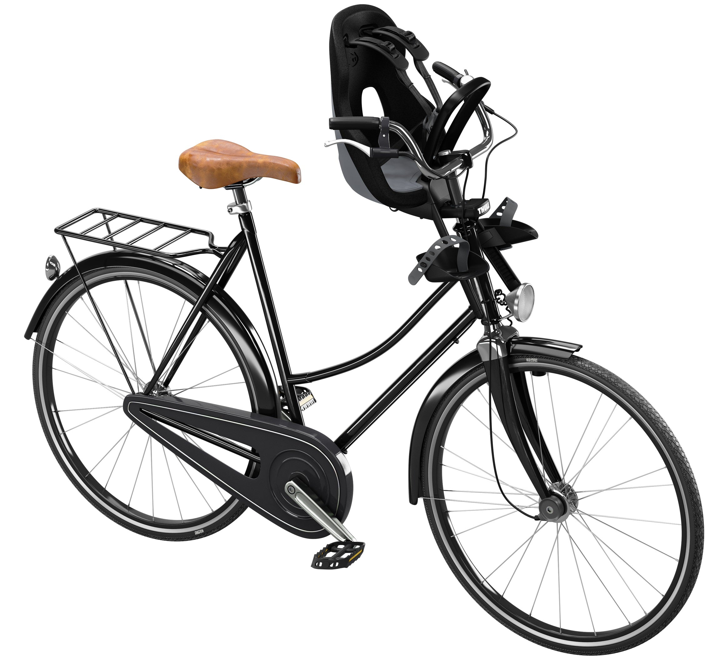 Kinderzitje voor Thule Yepp Nexxt 2 Mini - zwart