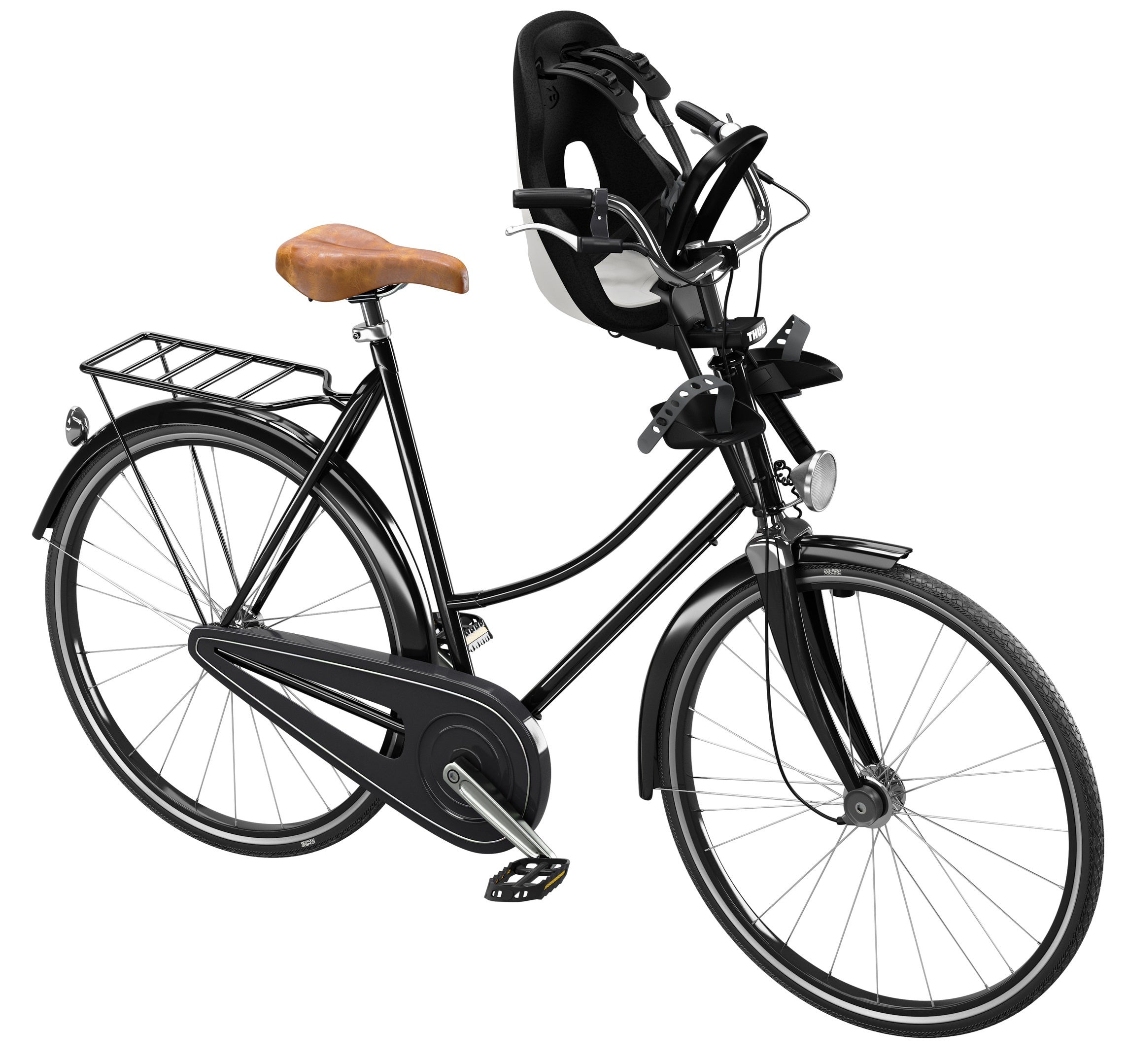 Kinderzitje voor Thule Yepp Nexxt 2 Mini - zwart