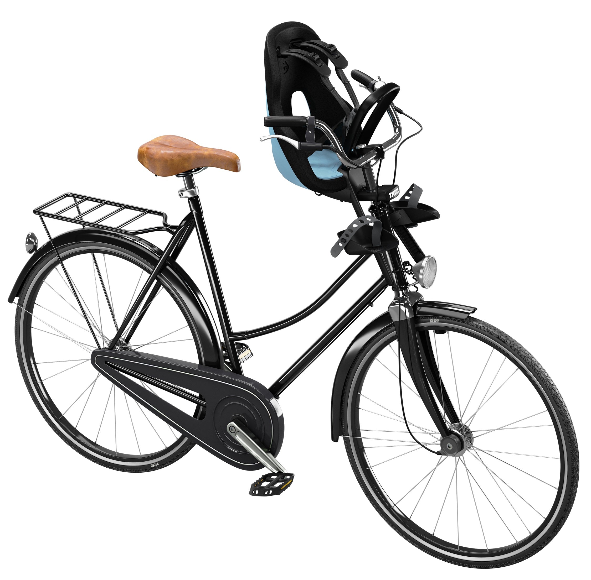 Kinderzitje voor Thule Yepp Nexxt 2 Mini - zwart