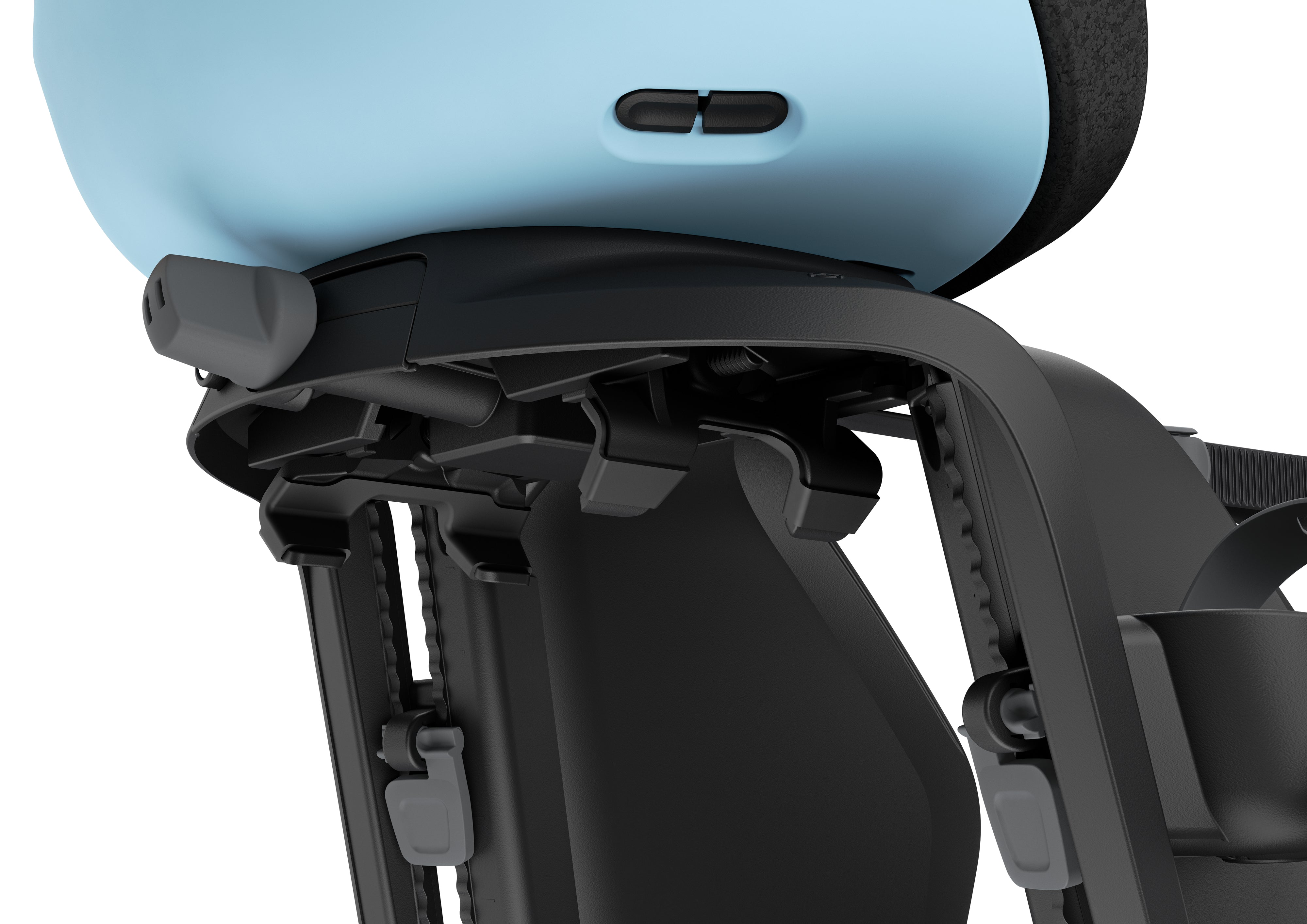 Kinderzitje achter Thule Yepp Nexxt 2 Maxi voor bagagedragerbevestiging - midnight black