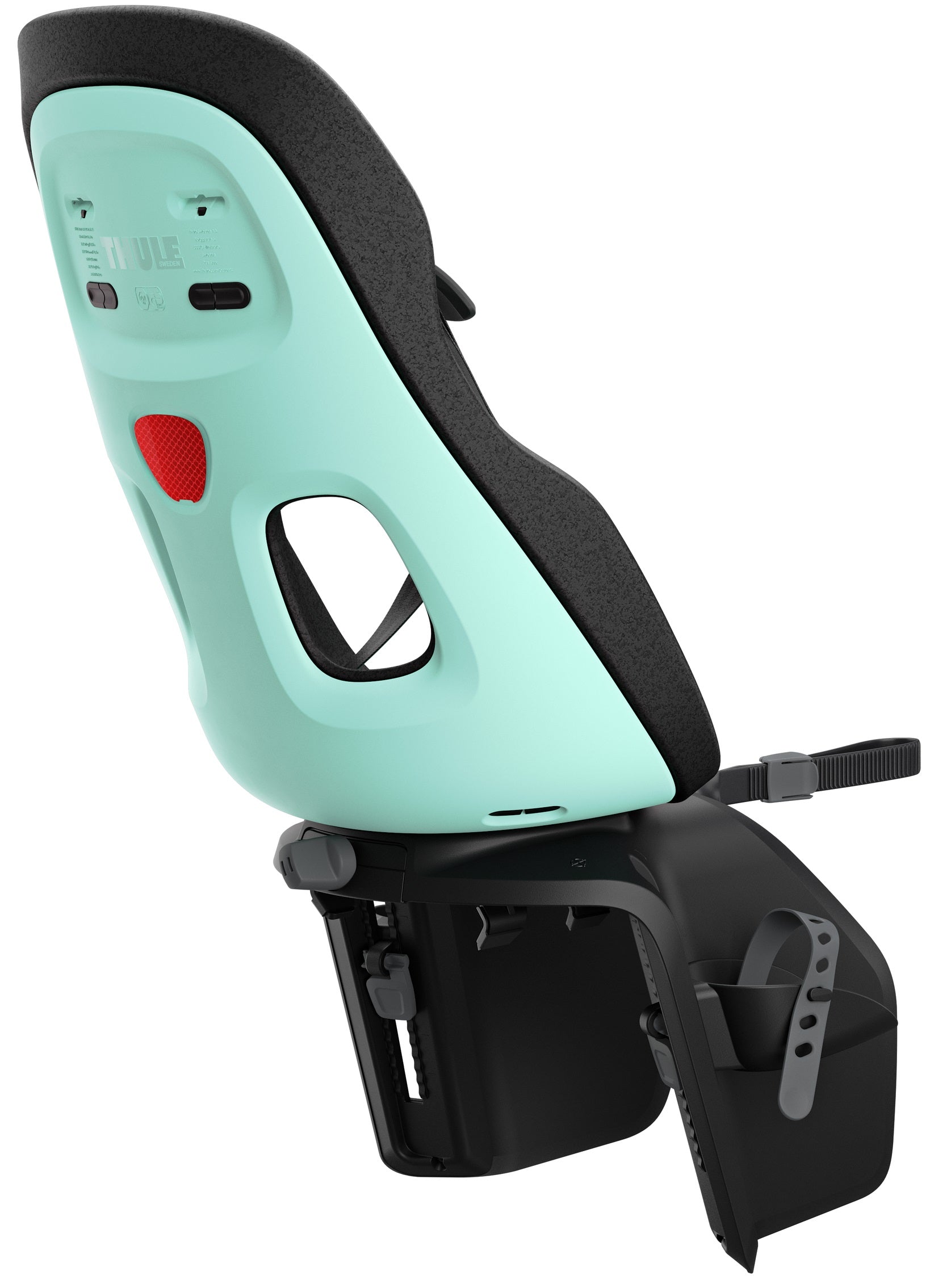 Kinderzitje achter Thule Yepp Nexxt 2 Maxi voor bagagedragerbevestiging - midnight black