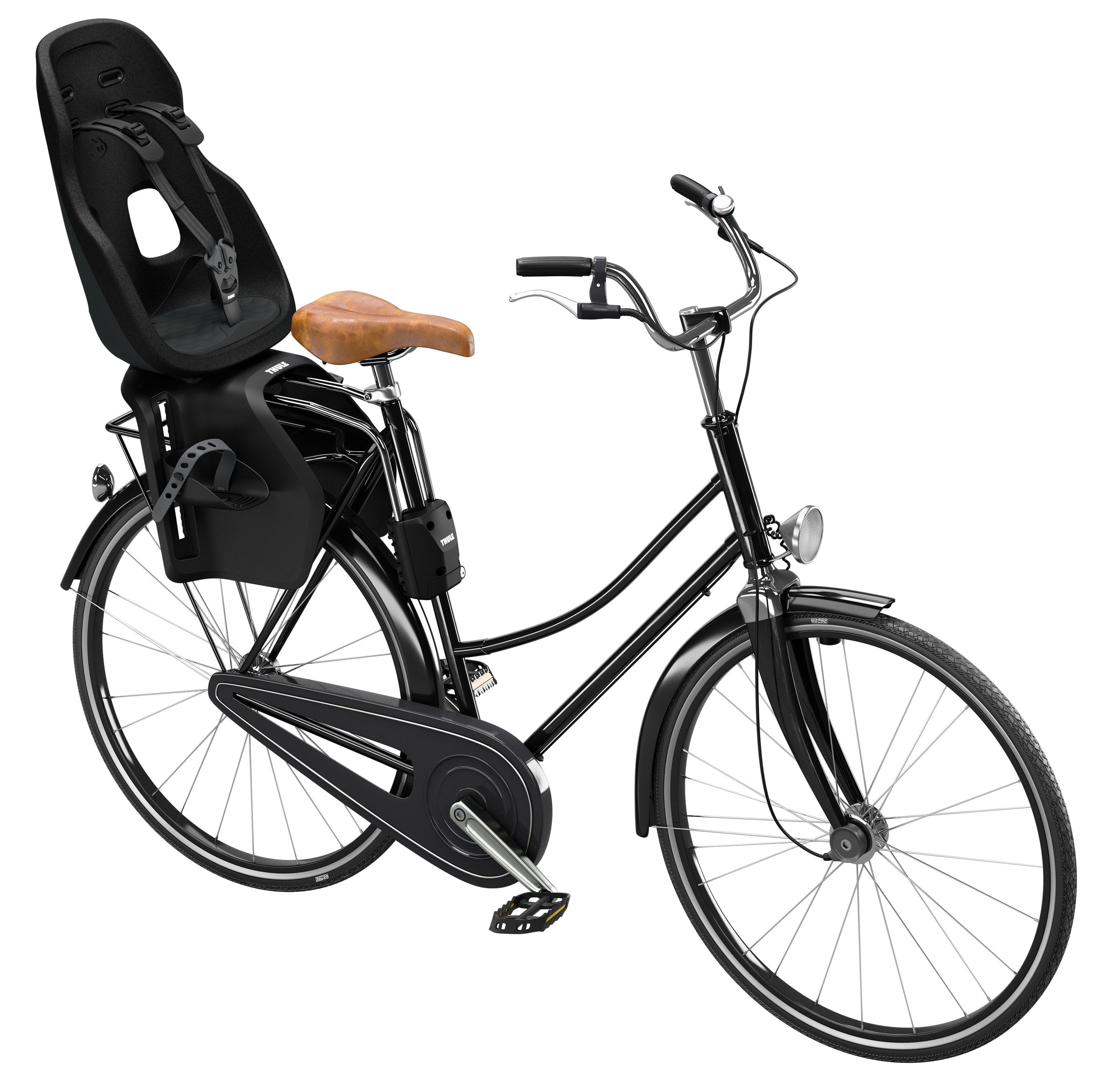 Kinderzitje achter Thule Yepp Nexxt 2 Maxi voor framebevestiging - midnight black