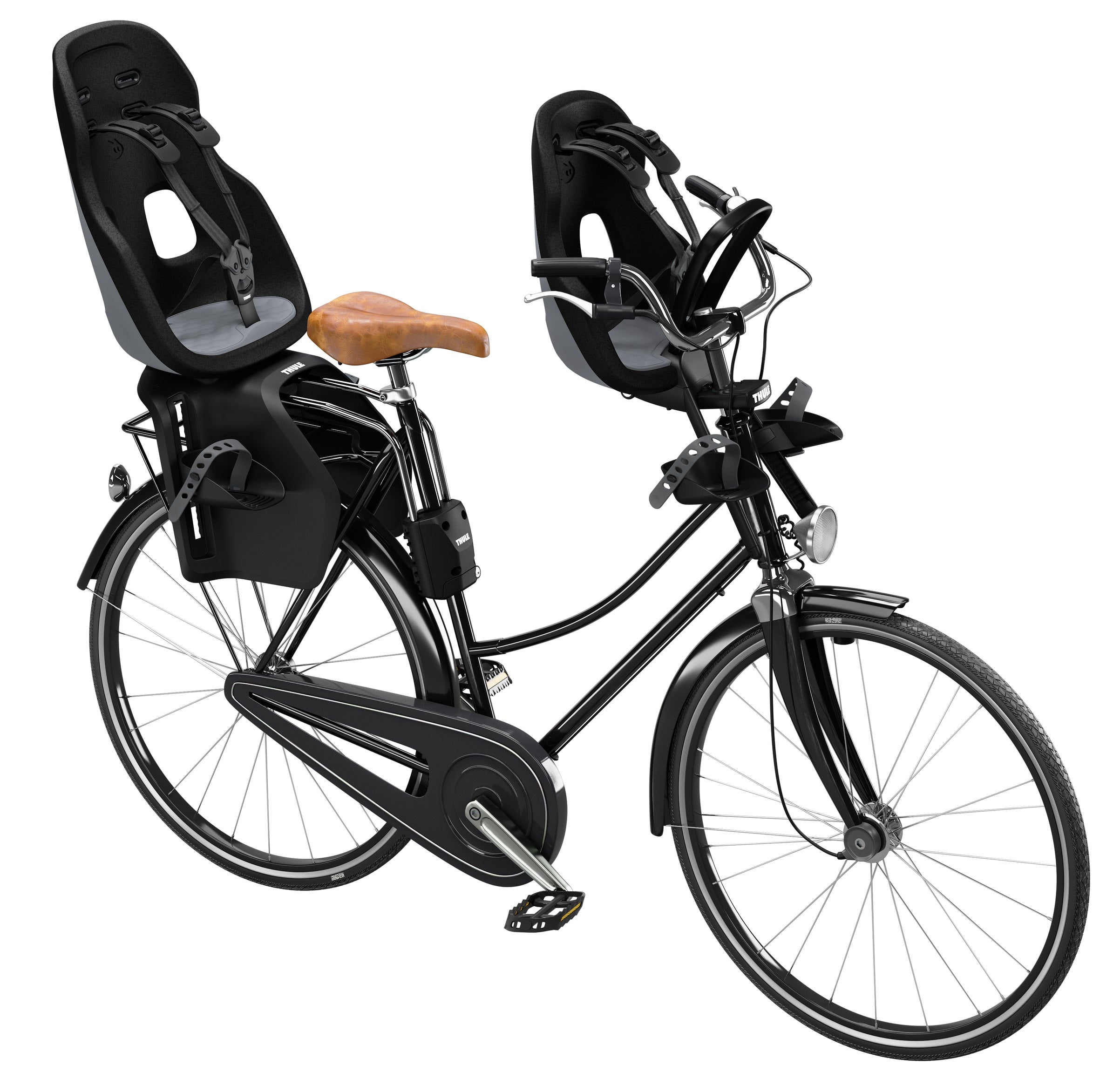 Kinderzitje achter Thule Yepp Nexxt 2 Maxi voor framebevestiging - midnight black