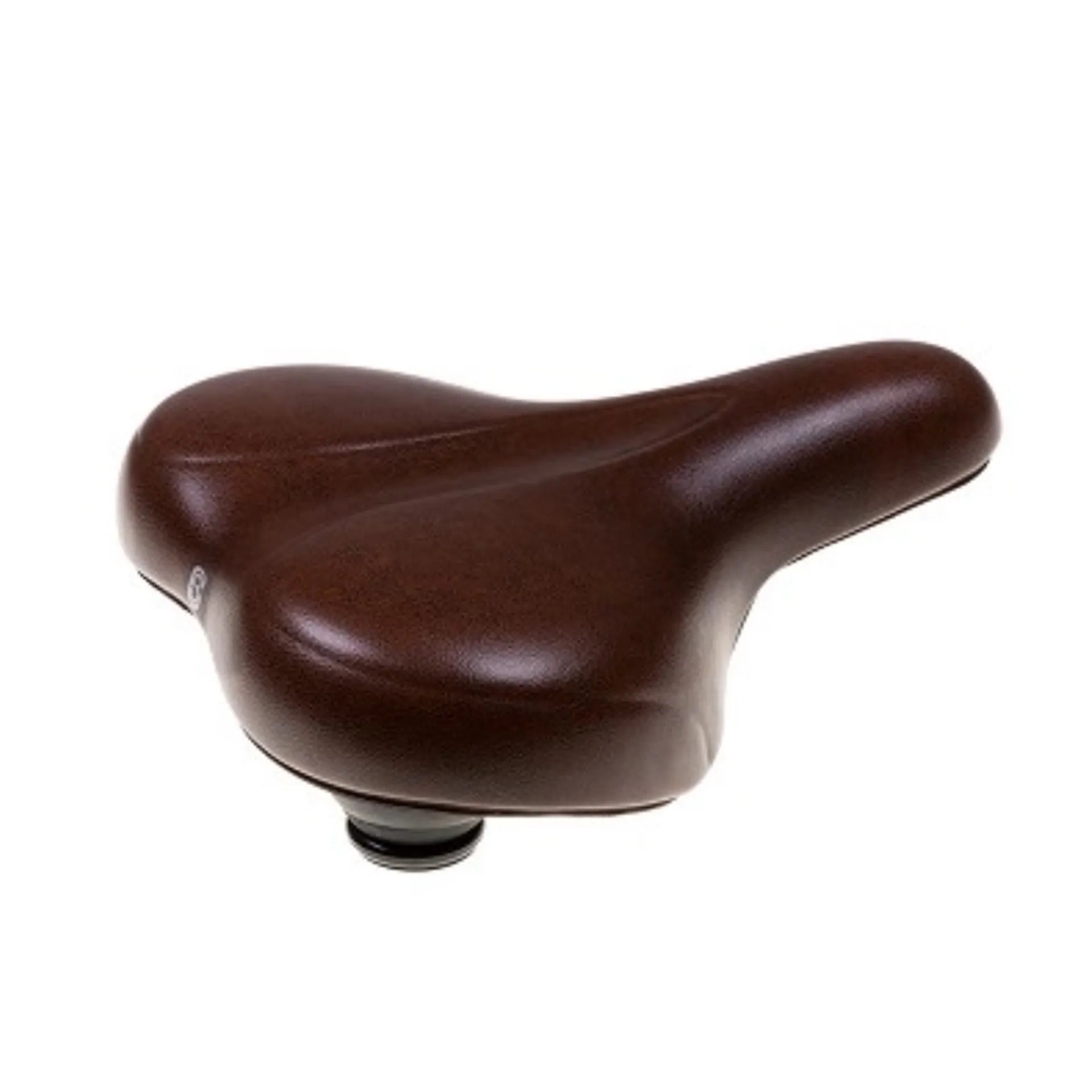 fiets zadel - Selle Comfort E-Bike Soft bruin, zonder strop