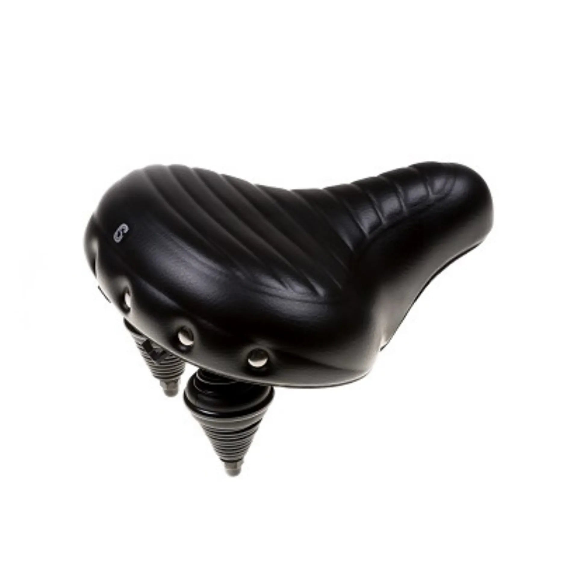 fiets zadel - Selle Comfort Wave zwart, zonder strop