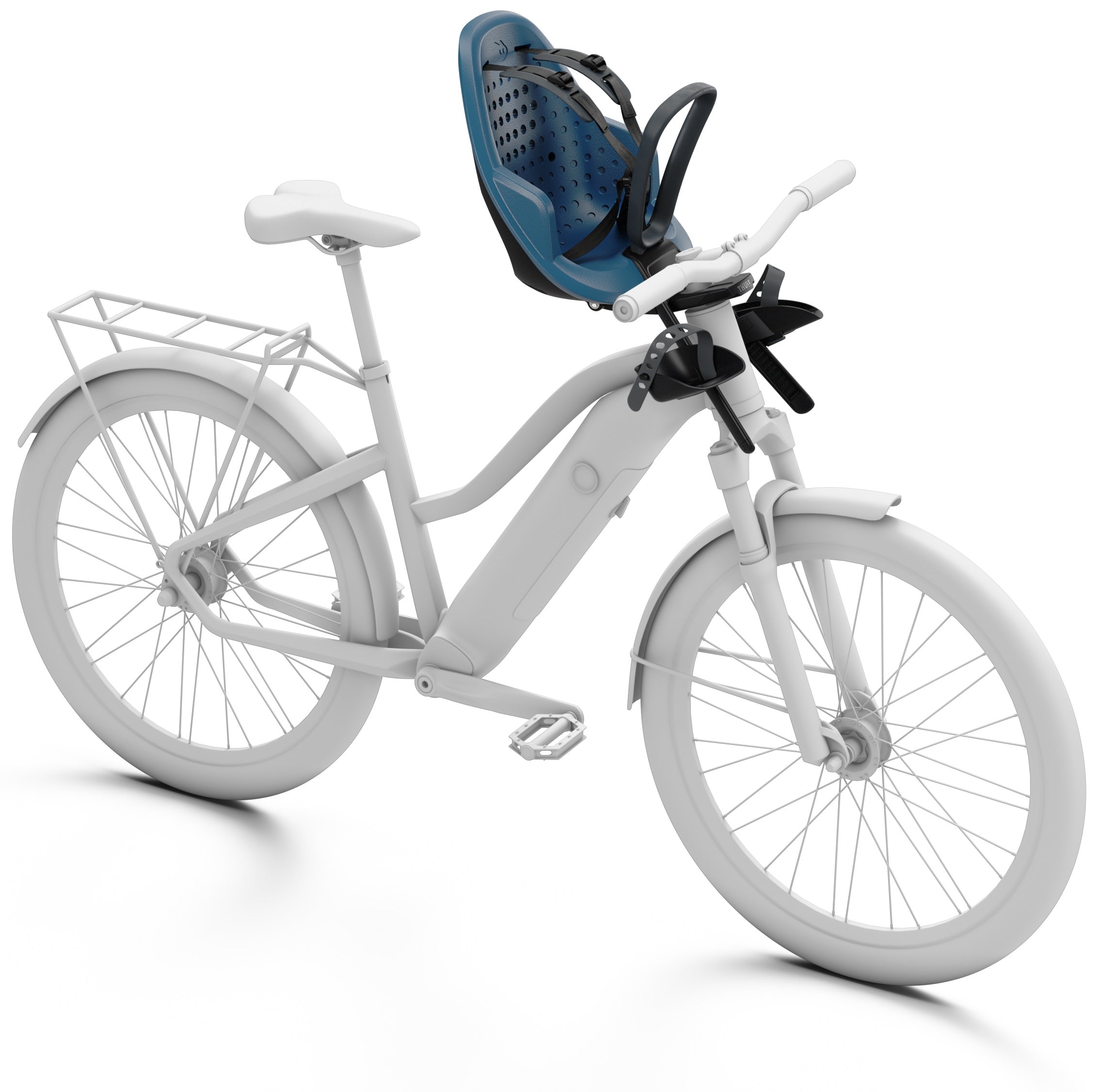 Kinderzitje voor Thule Yepp 2 mini - Majolica blue