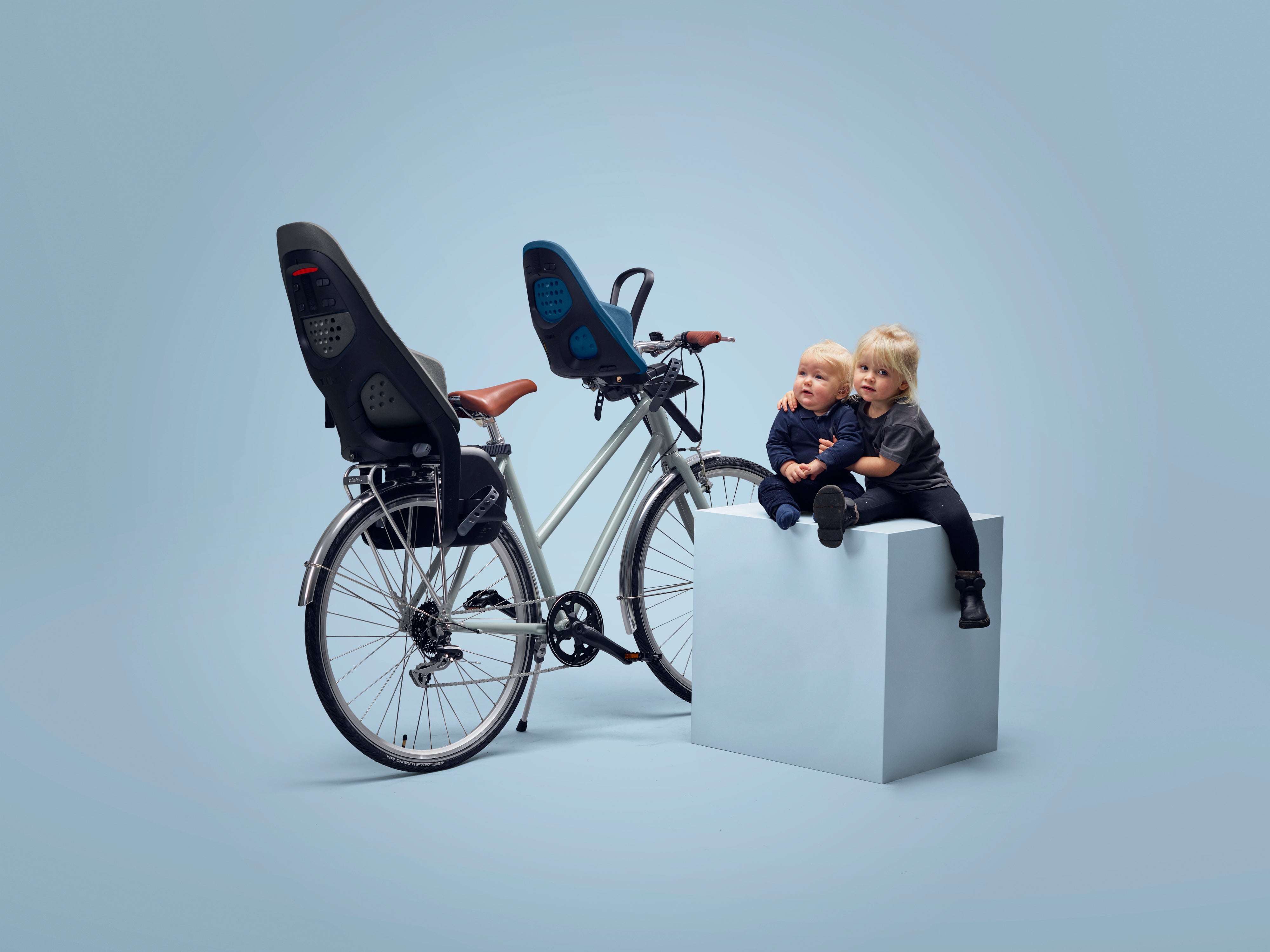 Kinderzitje voor Thule Yepp 2 mini - Majolica blue