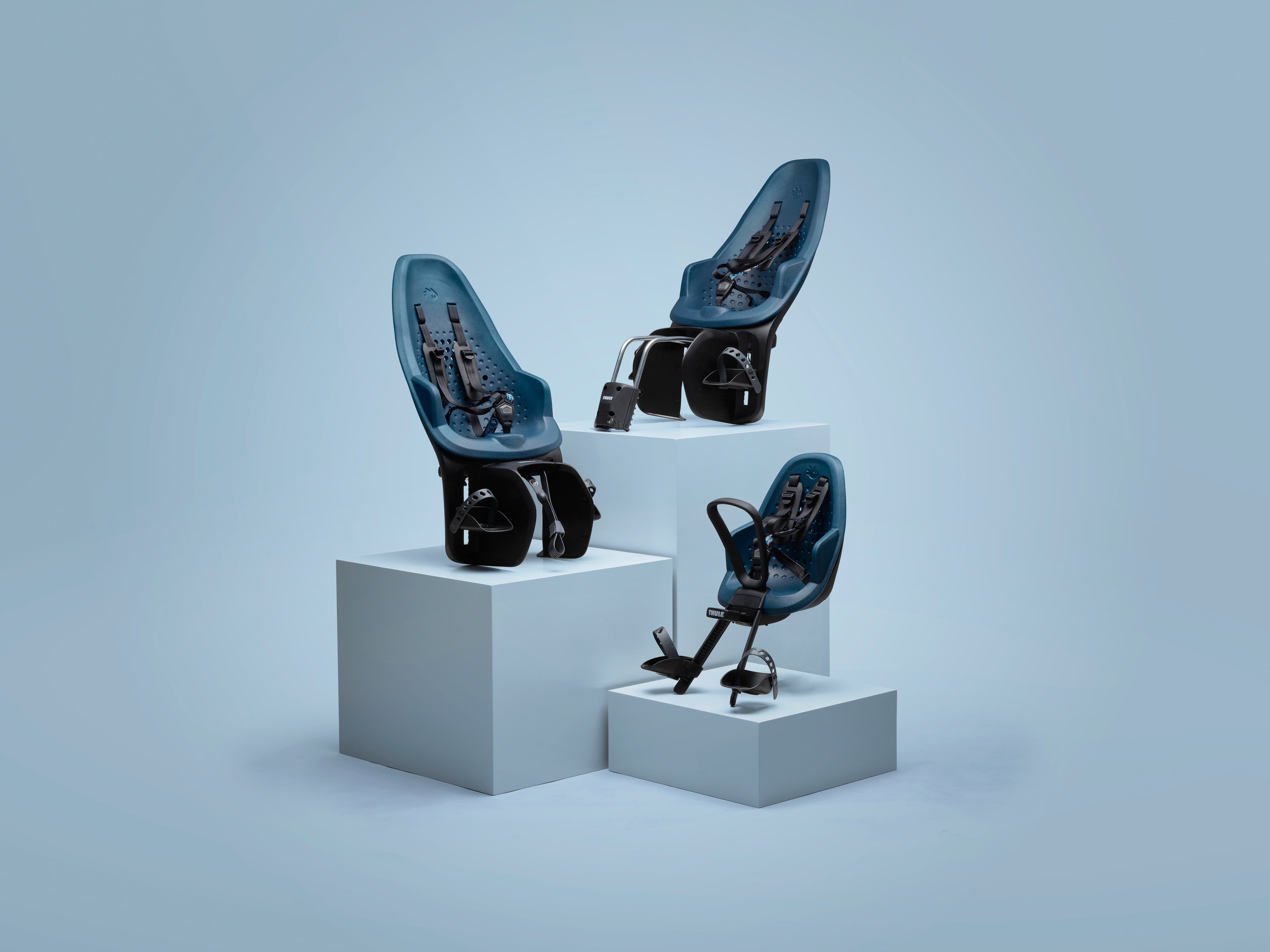 Kinderzitje voor Thule Yepp 2 mini - Majolica blue