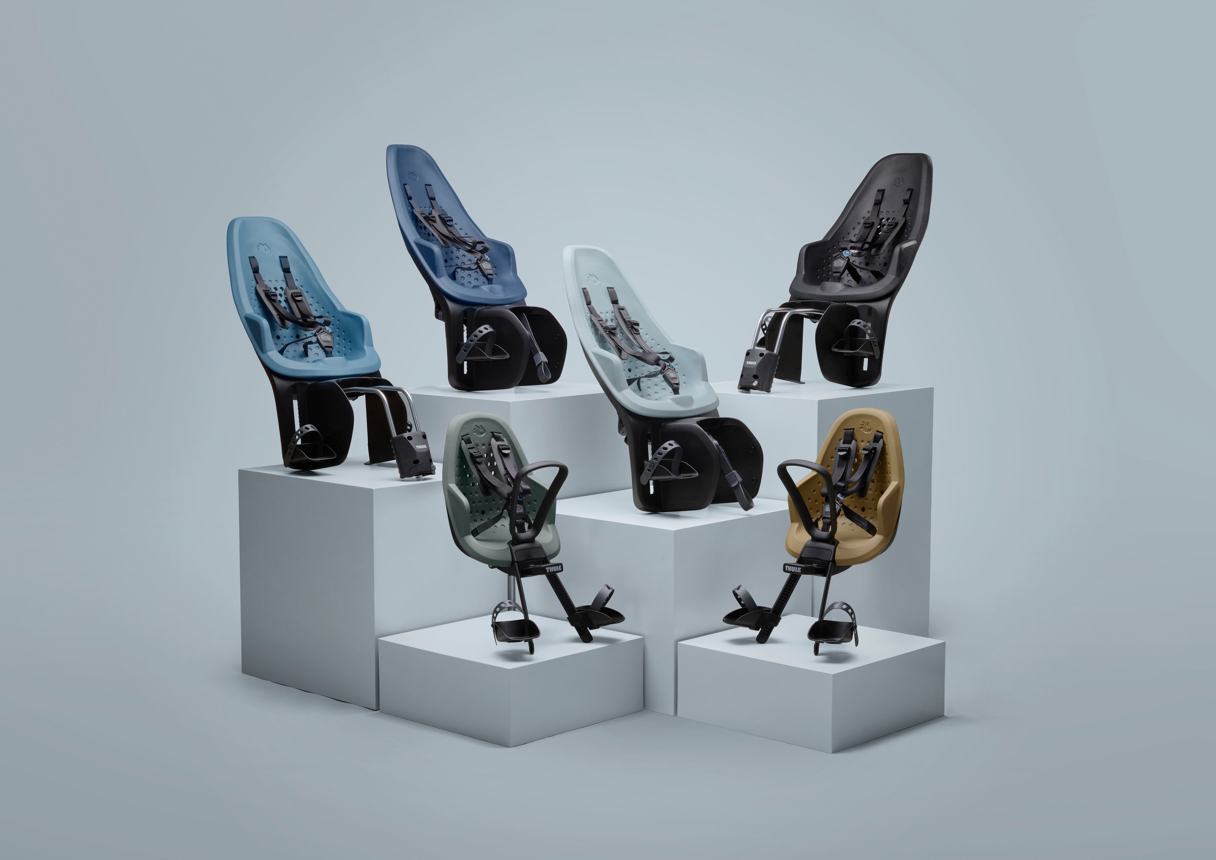 Kinderzitje voor Thule Yepp 2 mini - Majolica blue