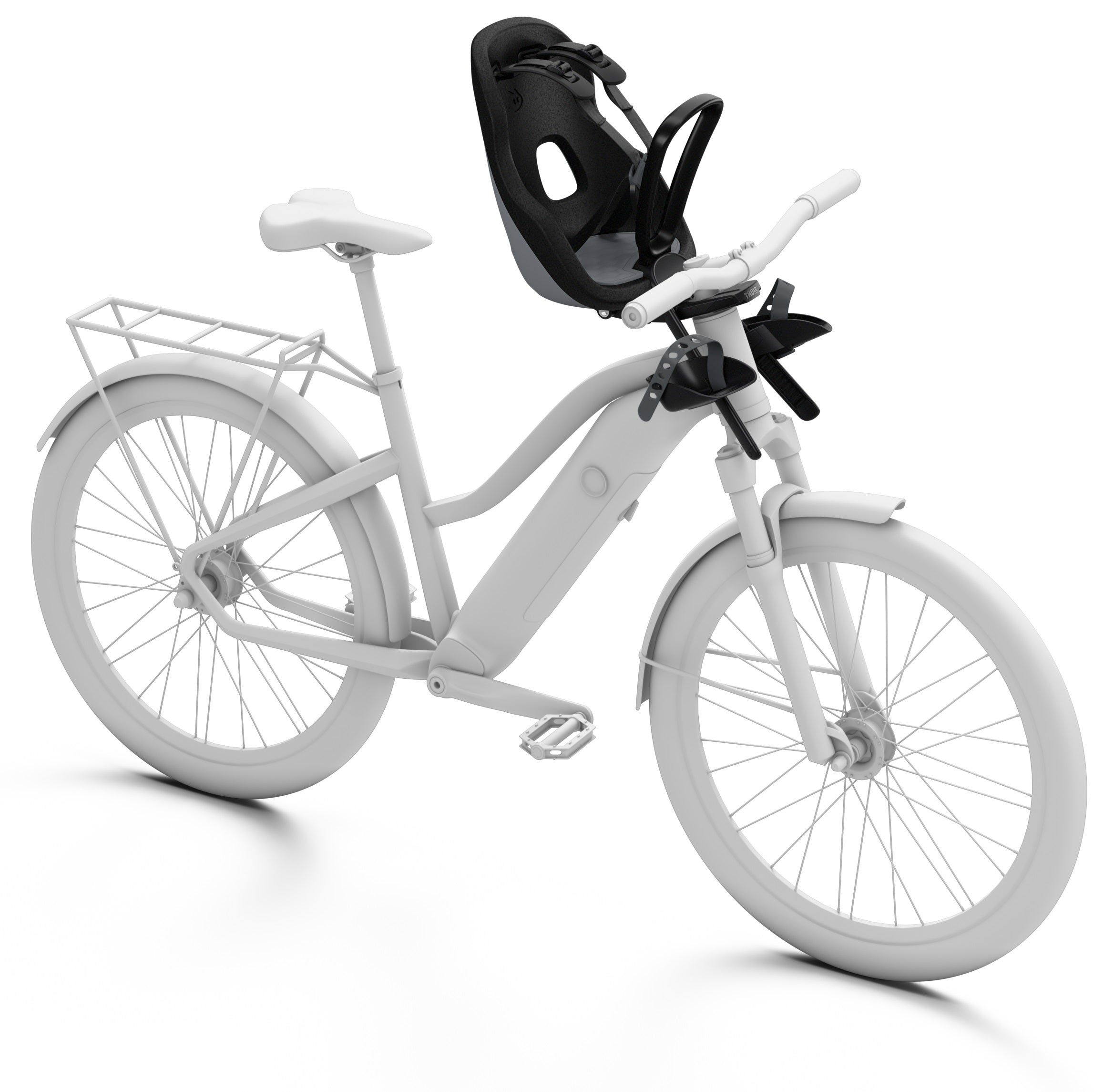 Kinderzitje voor Thule Yepp 2 mini - Grey