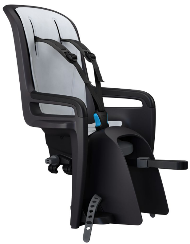 Kinderzitje achter Thule Ride Along 2 voor bagagedragerbevestiging - dark grey