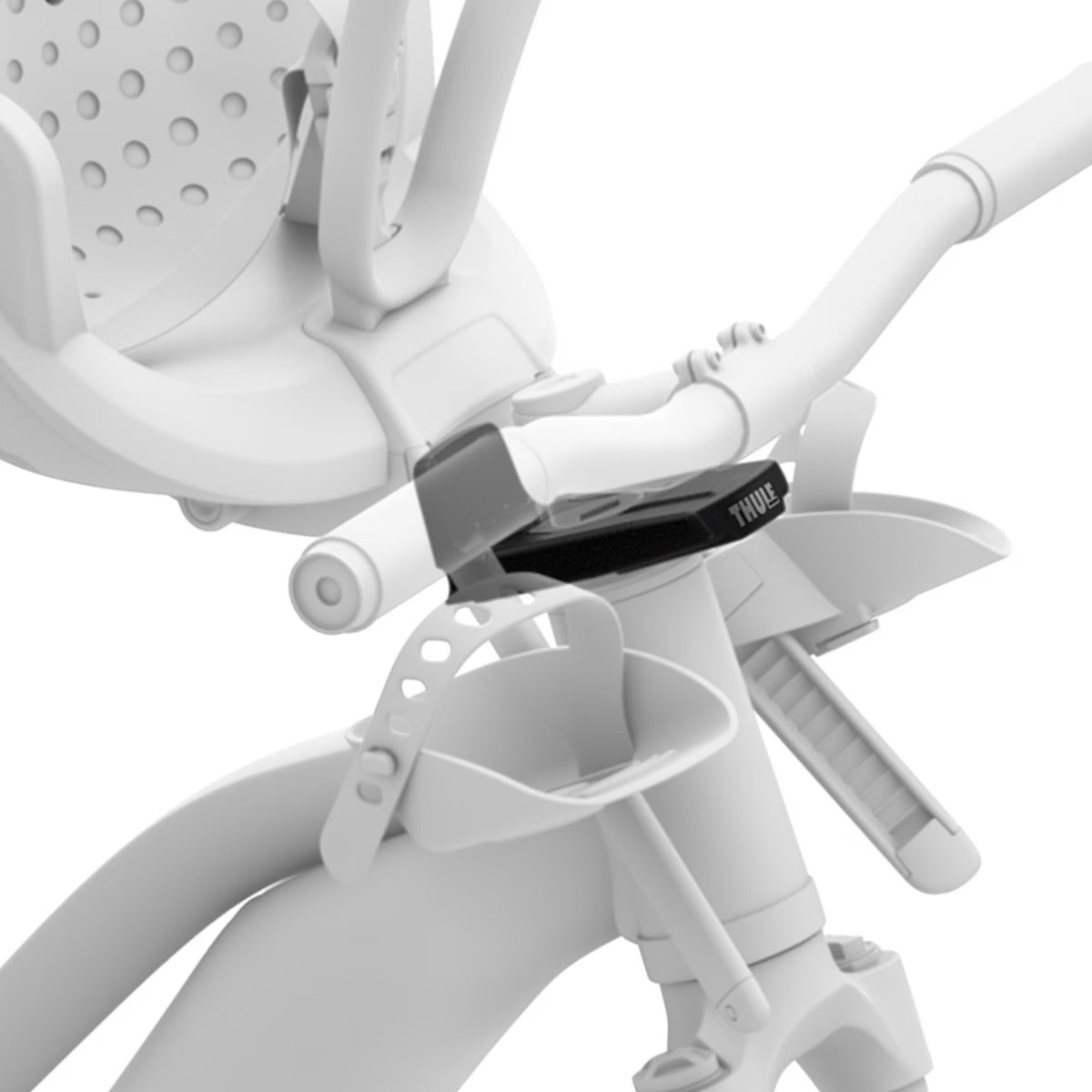 Yepp adapter Thule stuurmontage - zwart