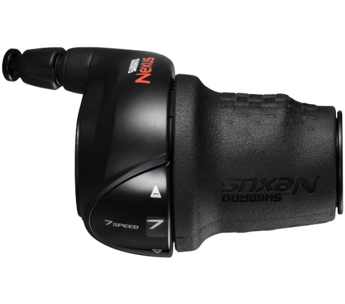 Draaiversteller 7 speed Shimano Nexus SLC3000 NX10 zonder buitenkabel - zwart (werkplaatsverpakking)