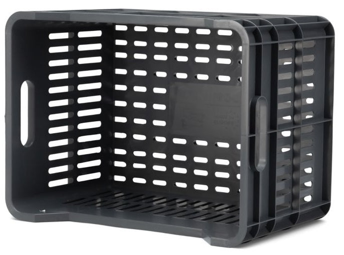 Gerecyclede Fietskrat Urban Proof Click 30 Liter - Asgrijs