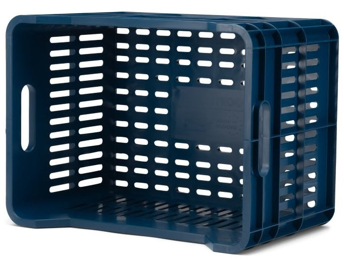 Gerecyclede Fietskrat Urban Proof Click 30 Liter - Donkerblauw