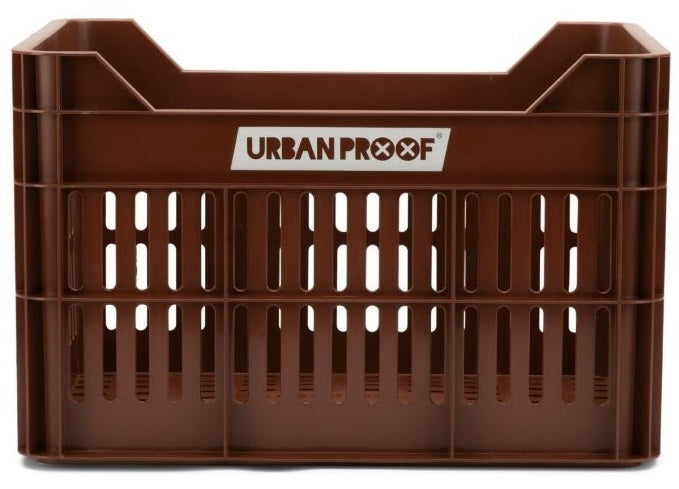 Gerecyclede Fietskrat Urban Proof Click 30 Liter - Donkerbruin
