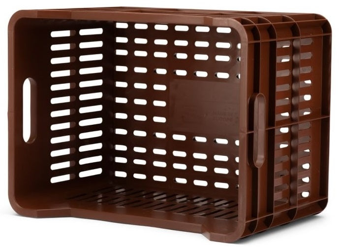 Gerecyclede Fietskrat Urban Proof Click 30 Liter - Donkerbruin