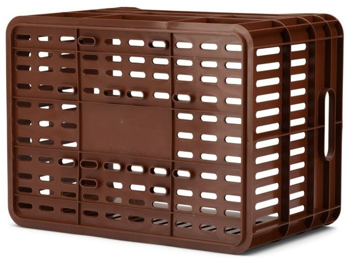 Gerecyclede Fietskrat Urban Proof Click 30 Liter - Donkerbruin