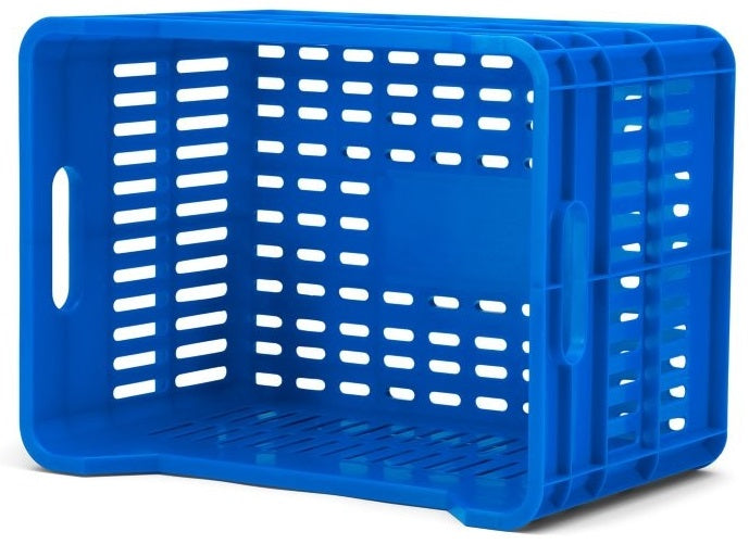 Gerecyclede fietskrat Urban Proof Click 30 liter - koningsblauw