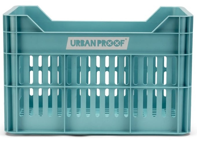Gerecyclede fietskrat Urban Proof Click 30 liter - lucht blauw