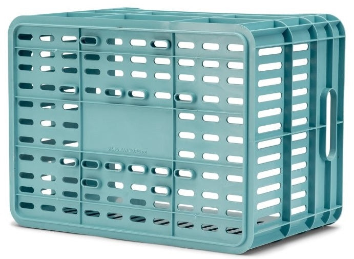 Gerecyclede fietskrat Urban Proof Click 30 liter - lucht blauw