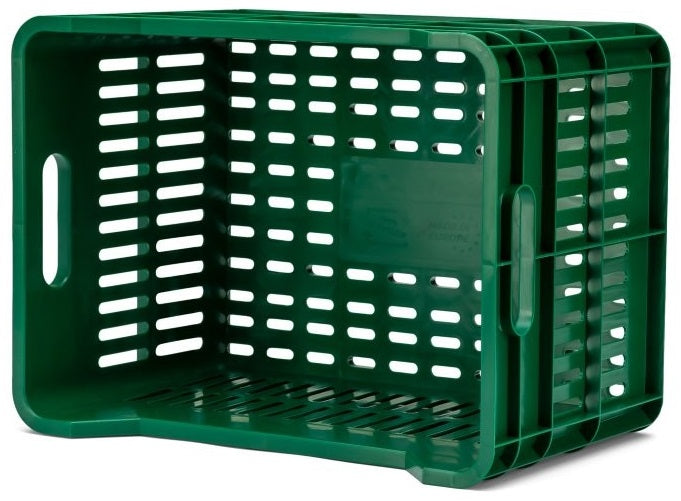 Gerecyclede Fietskrat Urban Proof Click 30 Liter - Retro Groen