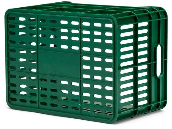 Gerecyclede Fietskrat Urban Proof Junior 15 Liter - Retro Groen