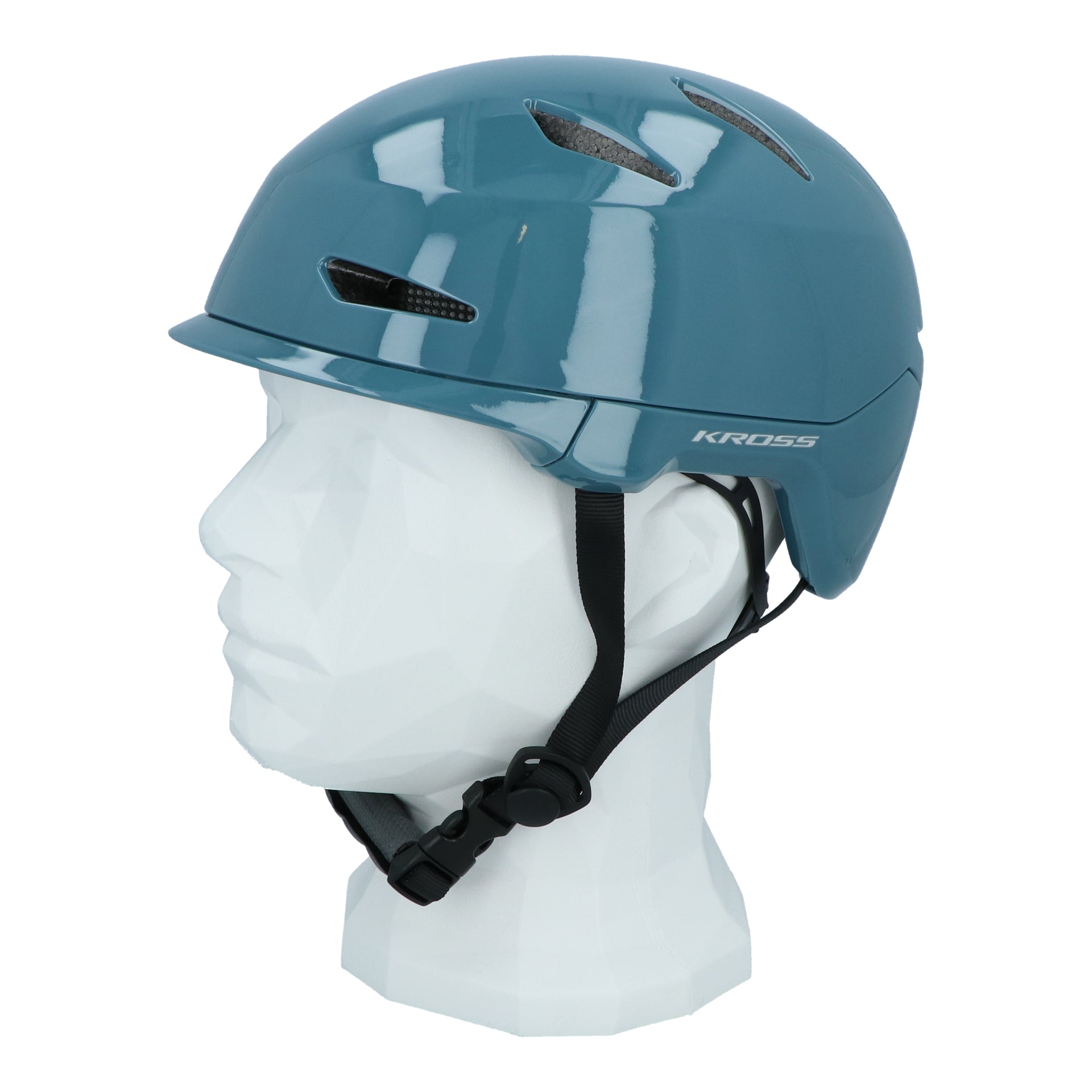 Fietshelm Kross City Capitalo M (54-58cm) - blauw