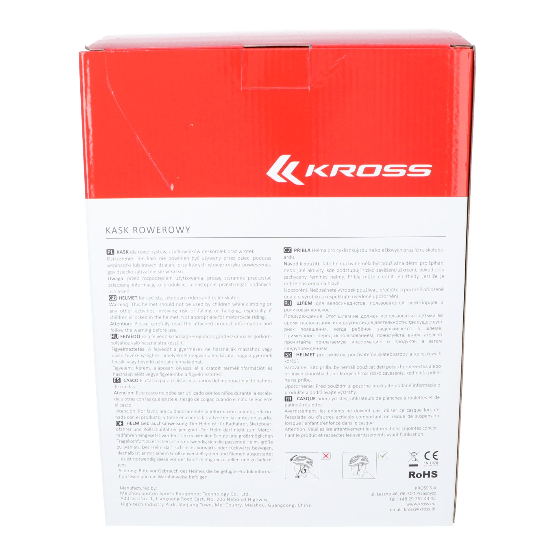 Fietshelm Kross City Capitalo L (58-61cm) - blauw