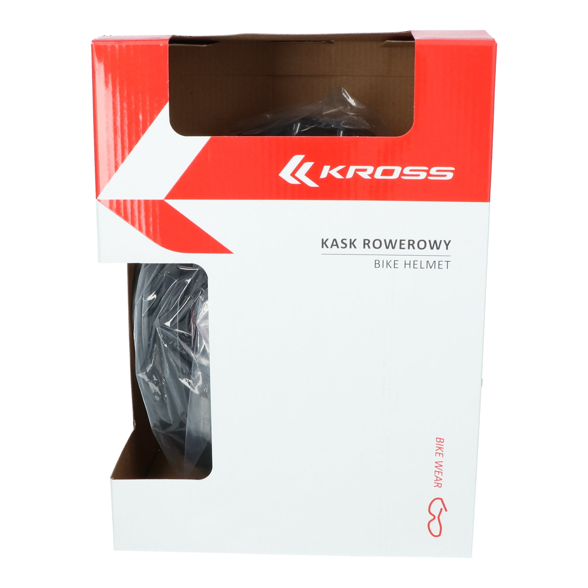 Fietshelm Kross Road Pro L (58-62 cm) - zwart