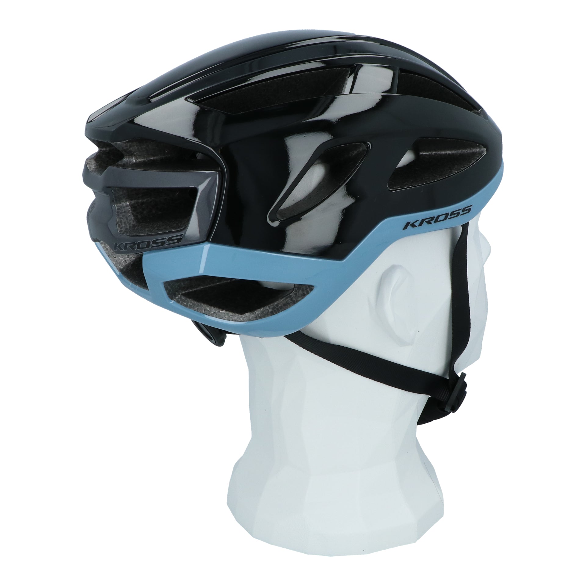 Fietshelm Kross gravel Abaro HT M (54-58cm) - zwart