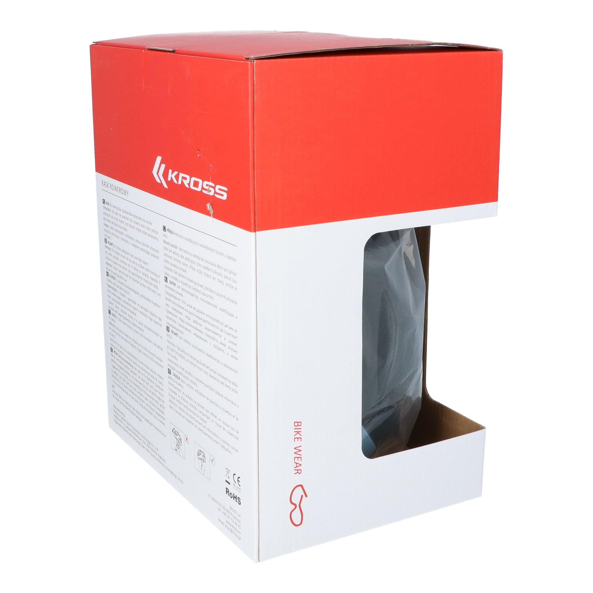 Fietshelm Kross gravel Abaro HT M (54-58cm) - zwart