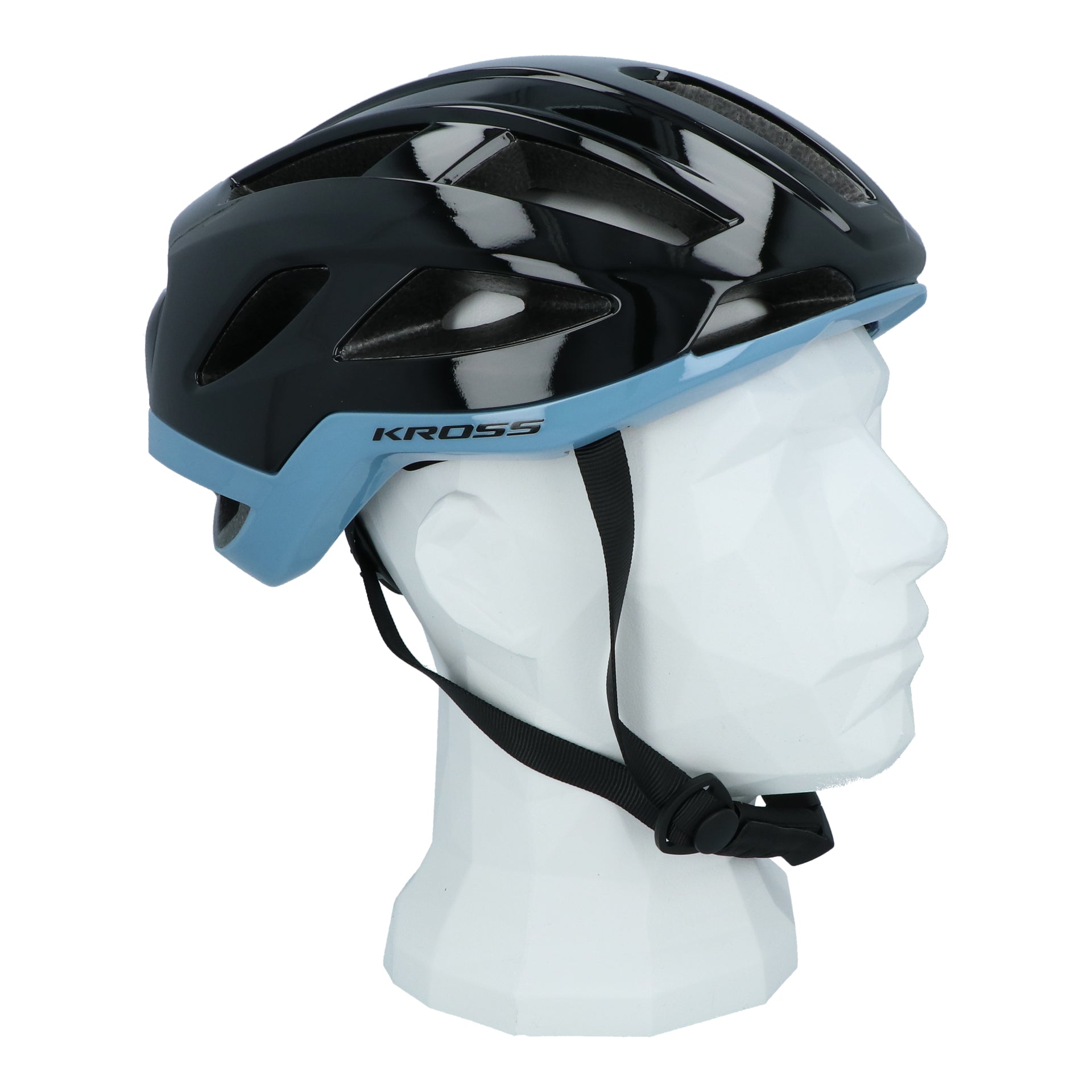 Fietshelm Kross Gravel Abaro HT L (58-61 cm) - zwart