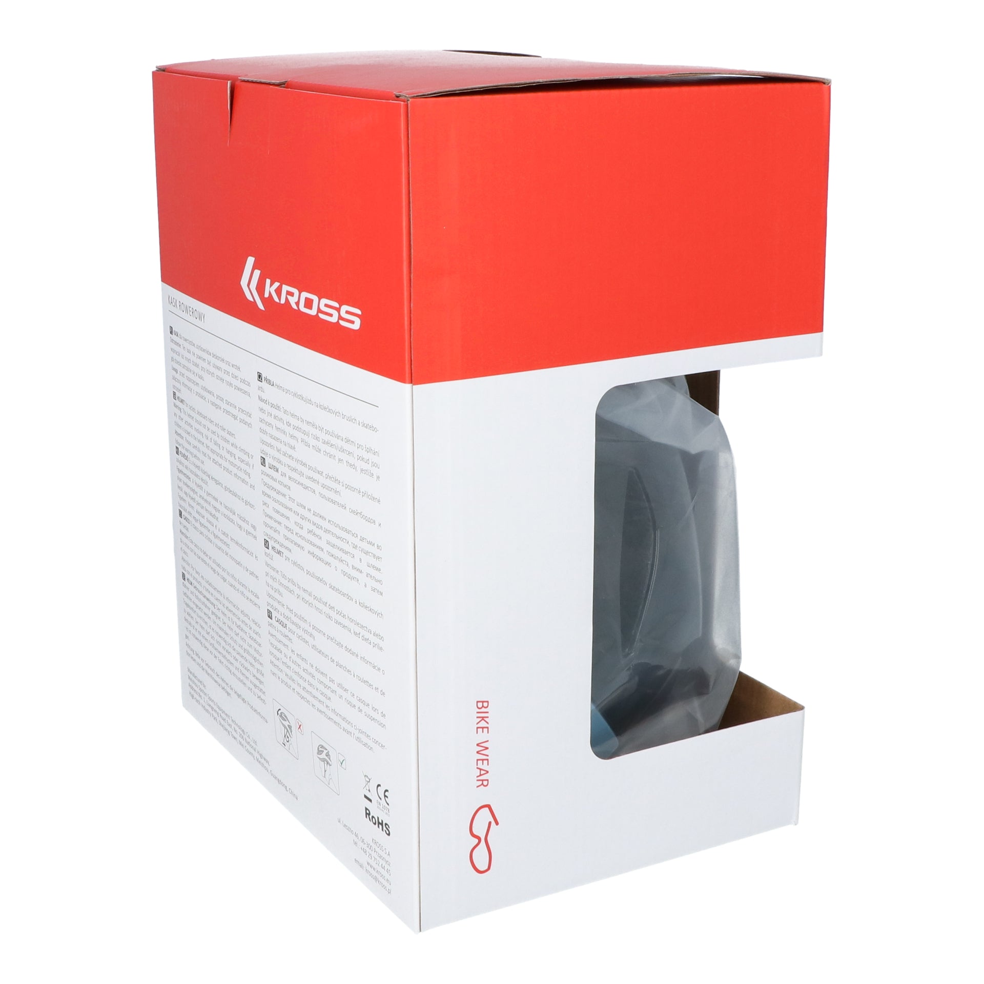 Fietshelm Kross Gravel Abaro HT L (58-61 cm) - zwart