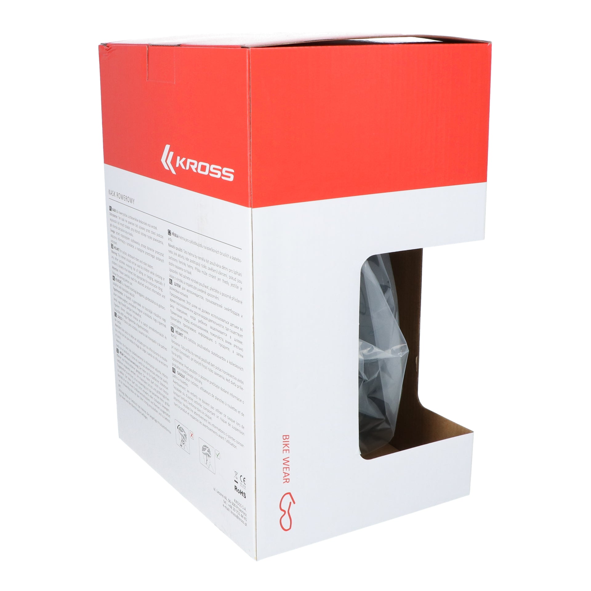 Fietshelm Kross MTB/City Attivo M (53-56cm) - zwart