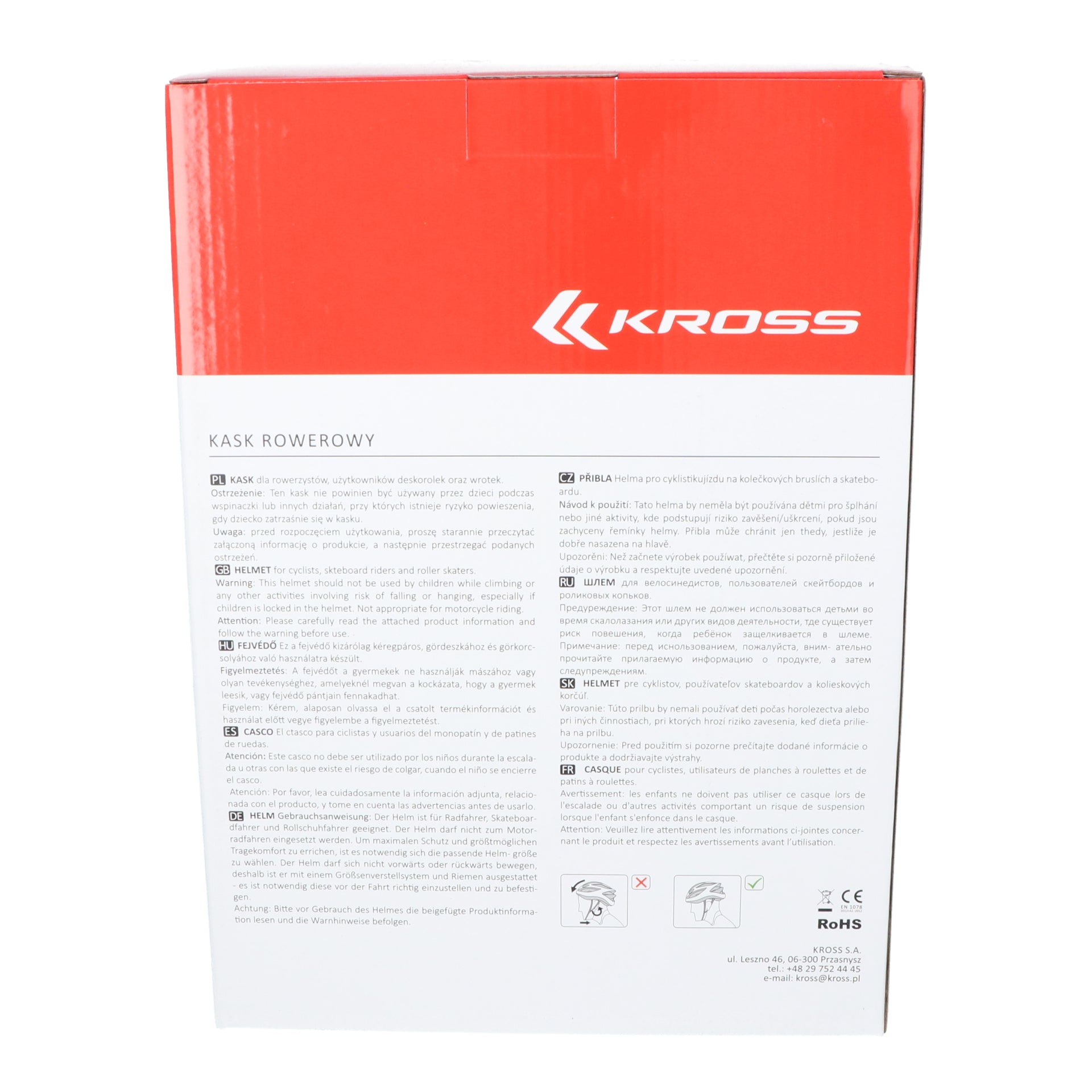 Fietshelm Kross MTB/City Attivo L (58-61cm) - zwart