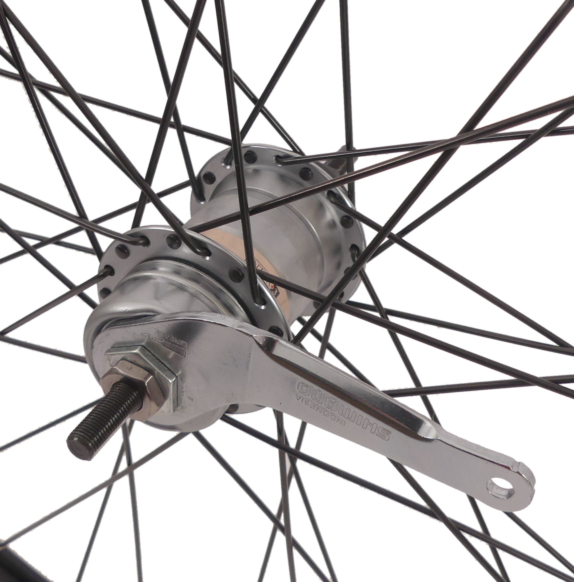 Achterwiel Gazelle 28 inch - Nexus 3 remnaaf - zwart