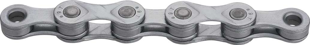 Ketting 9 speed KMC E9 EPT e-bike 136 schakelws - donker zilver