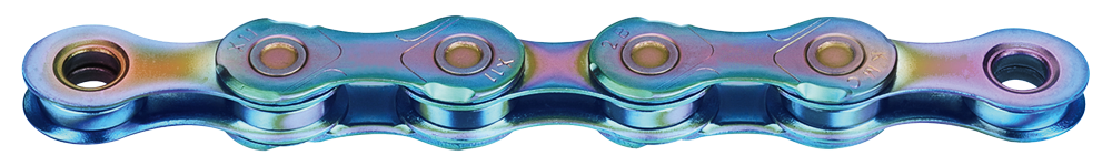 Ketting 12 speed KMC X12 Aurora Blauw 126 schakels - blauw