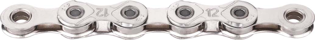 Ketting KMC X12 Waxed 126 schakels - zilver