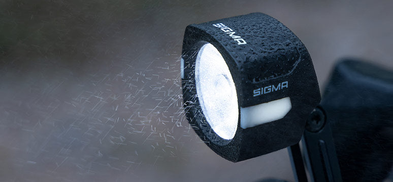 Koplamp Sigma EOX FL 100 - incl houder en verlengkabel