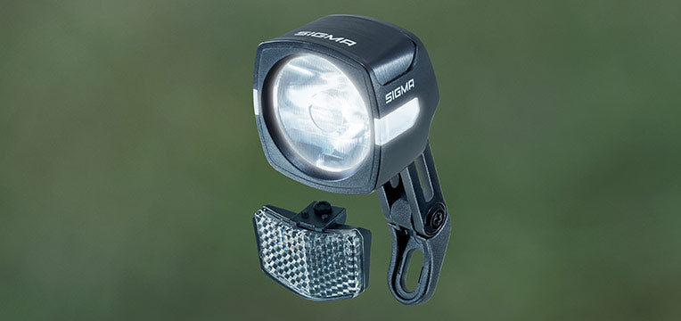Koplamp Sigma EOX FL 100 - incl houder en verlengkabel