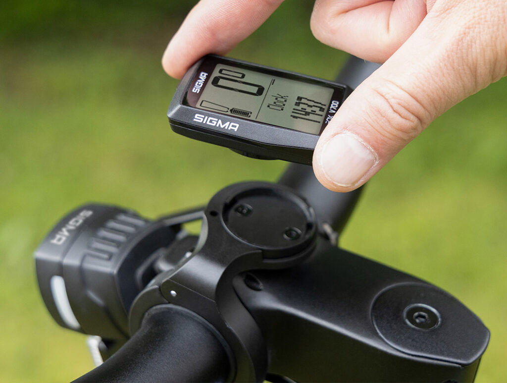 Fietscomputer Sigma EOX View 700 - zwart