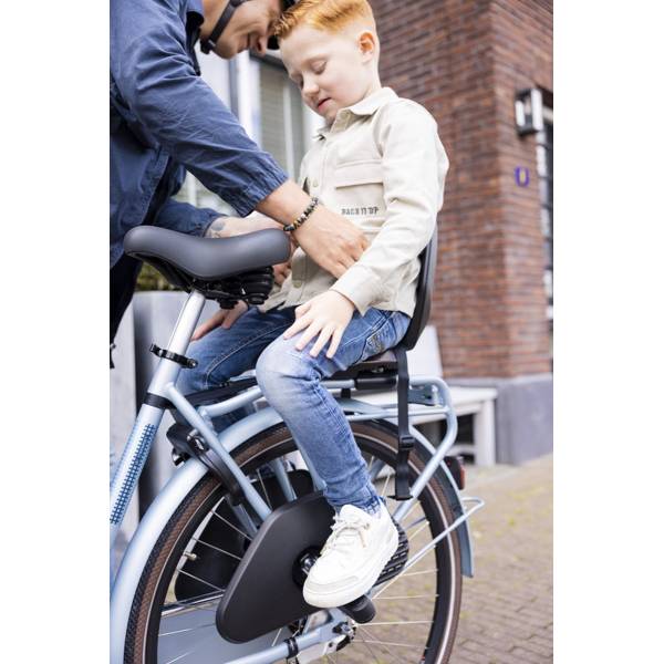 Kinderzitje achter Bobike One Junior zwart - MIK-HD