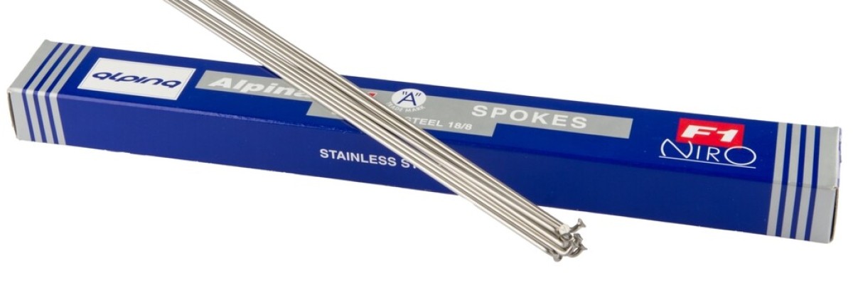 Spaken 286-13 Alpina Raggi ø2.33mm FG 2,6 - RVS (144 stuks)