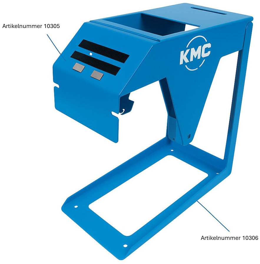 Reel Holder KMC Kettingrol wandhouder - Blauw - werkplaats kettingrol