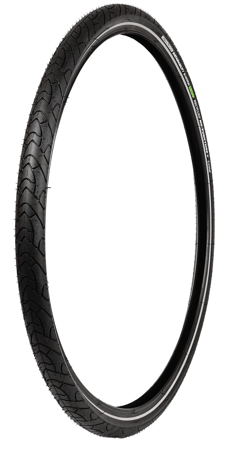 Buitenband Urban Proof Recycled 3 mm Core - 28 x 1.50" / 40-622 - Zwart met reflectie