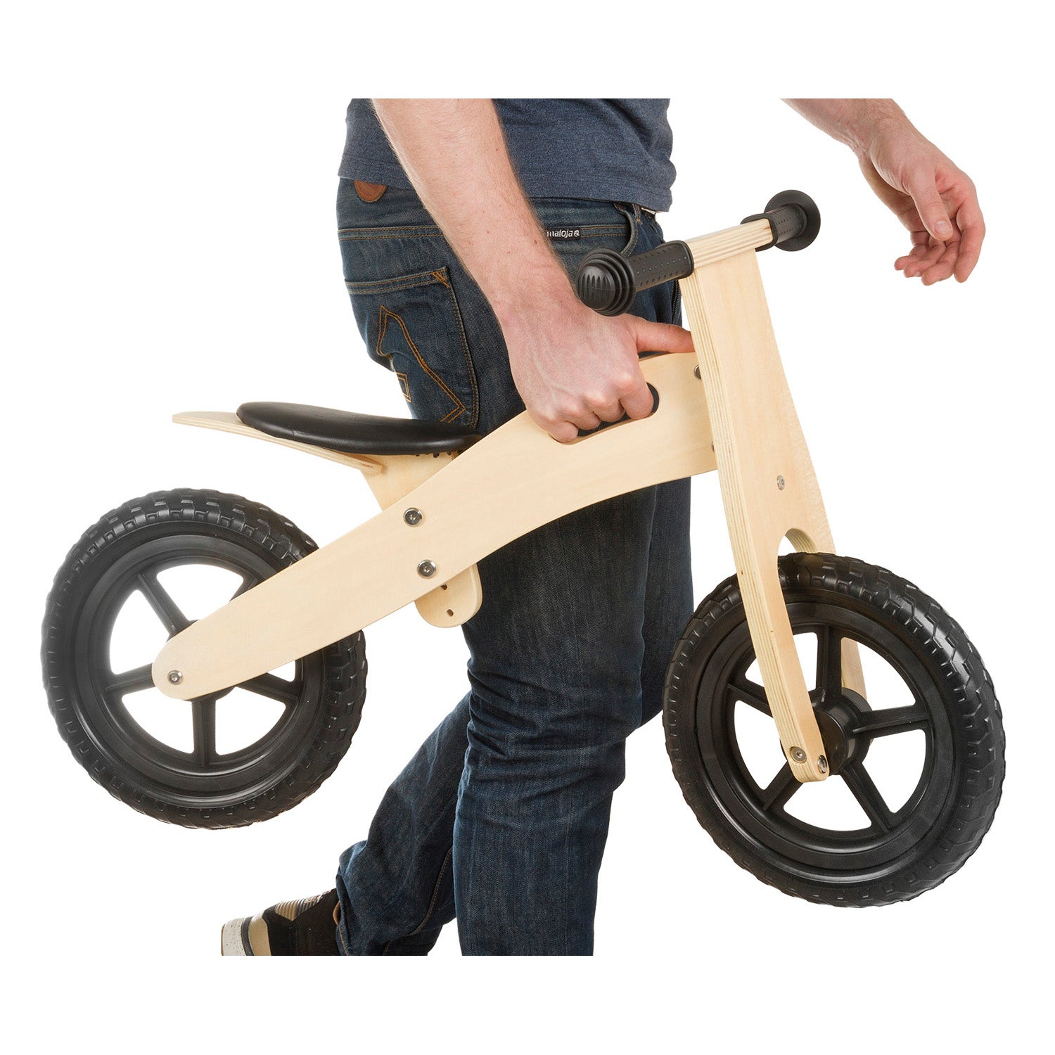 Houten Loopfiets 12''