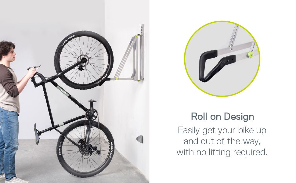 Verstelbaar fietsenrek Delta Cycle 20-29" - zilver